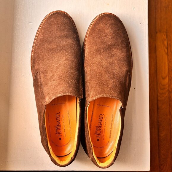 SAMUEL HUBBARD Frequent Traveler - Brown Suede Shoes